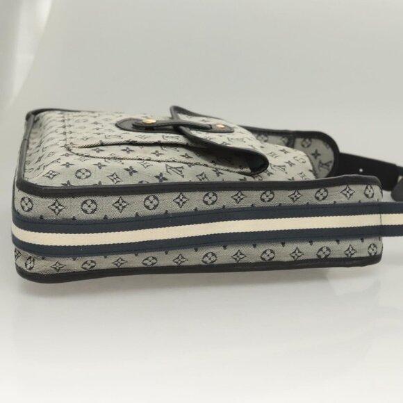 LOUIS VUITTON Monogram mini Bussus Marie Kate Bag Blue - Picture 4 of 16